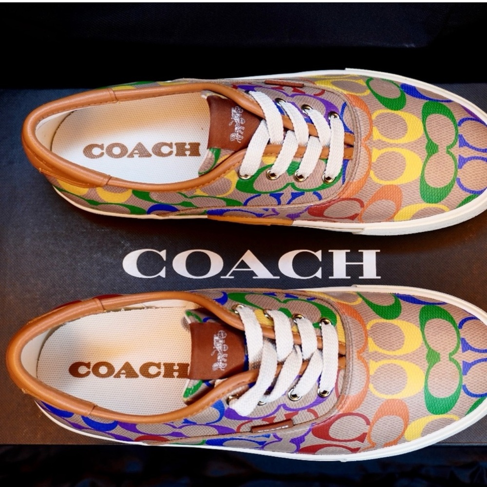 New Coach Citysole Skate Sneakers Multi Color